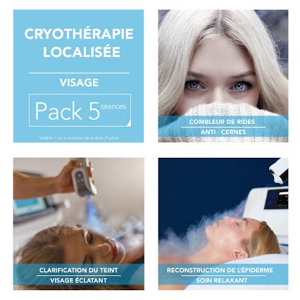 Tarifs cryothérapie localisée visage pack 5 séances CryoAdvance Annecy